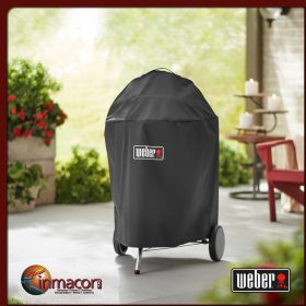 FUNDA PREMIUM PARA BARBACOA DE CARBON - NEGRA, Ø 57 CM