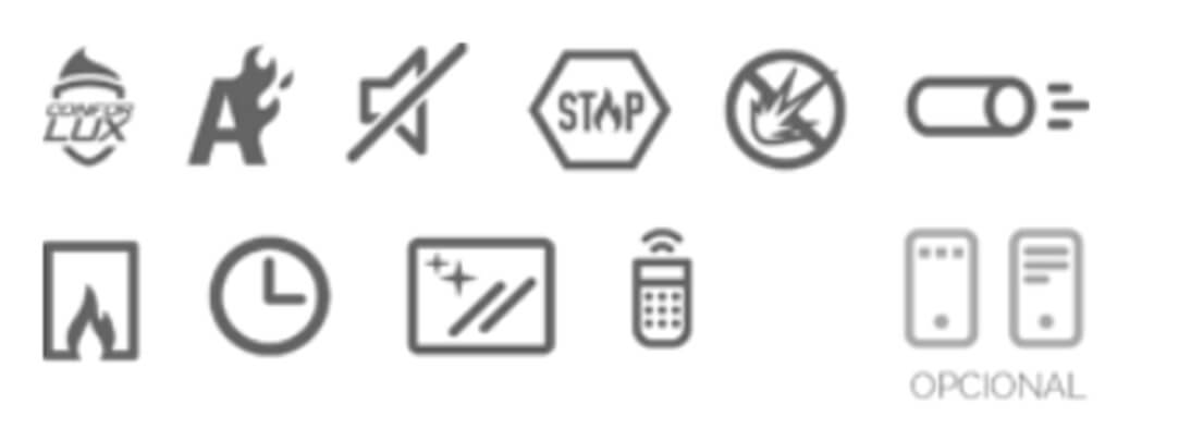 Iconos funciones OSIRIS