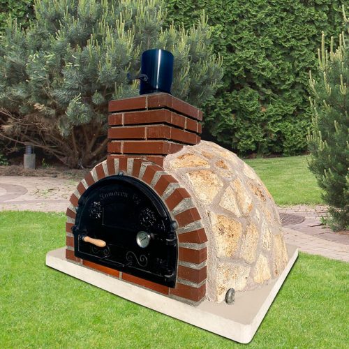 Horno mármol travertino INMACON